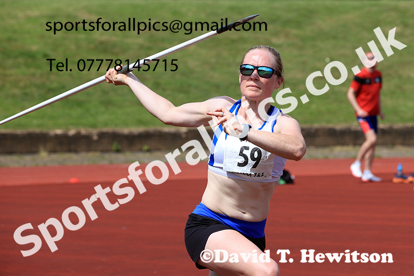 Womens javelin, 2025 NEMAA Track and Field, Monkton. Photo: David T. Hewitson/Sports for All Pics